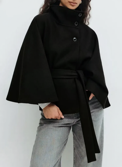 Manteau Femme Chic d’Hiver avec Ceinture
