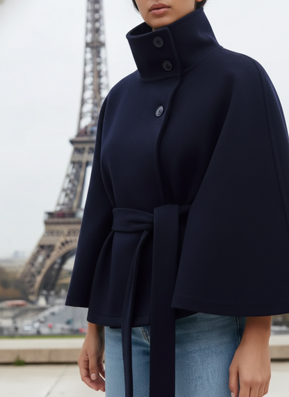 Manteau Femme Chic d’Hiver avec Ceinture