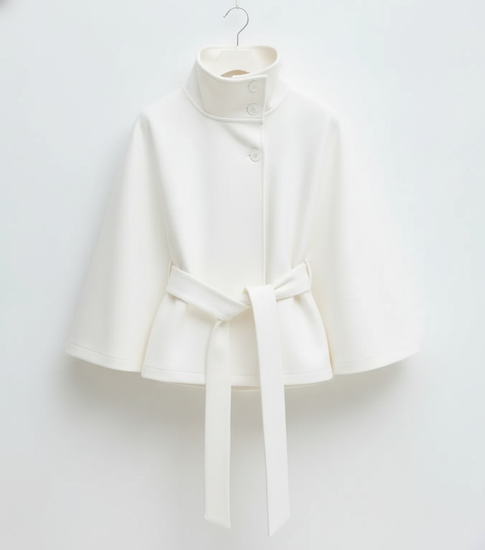 Manteau Femme Chic d’Hiver avec Ceinture