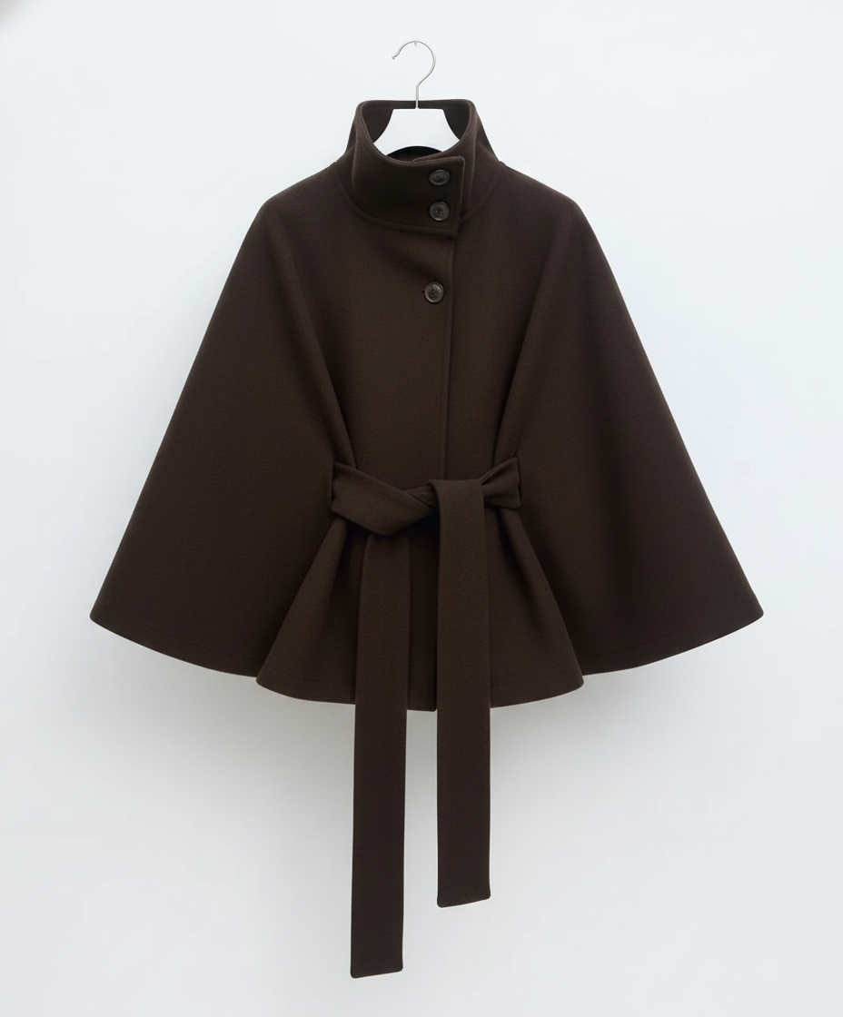 Manteau Femme Chic d’Hiver avec Ceinture