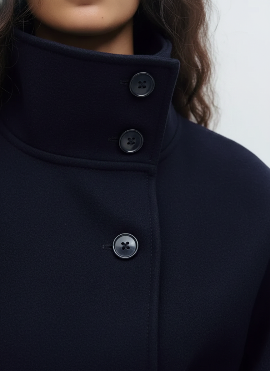 Manteau Femme Chic d’Hiver avec Ceinture