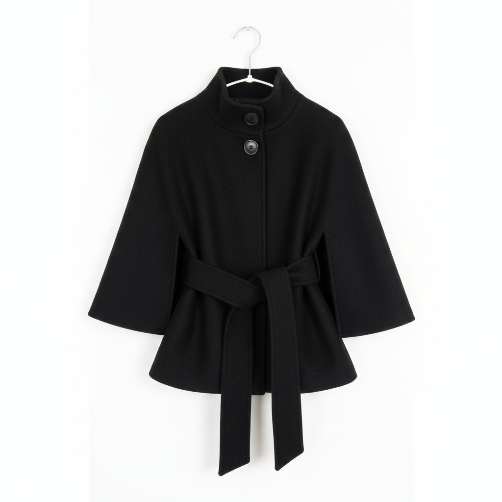 Manteau Femme Chic d’Hiver avec Ceinture