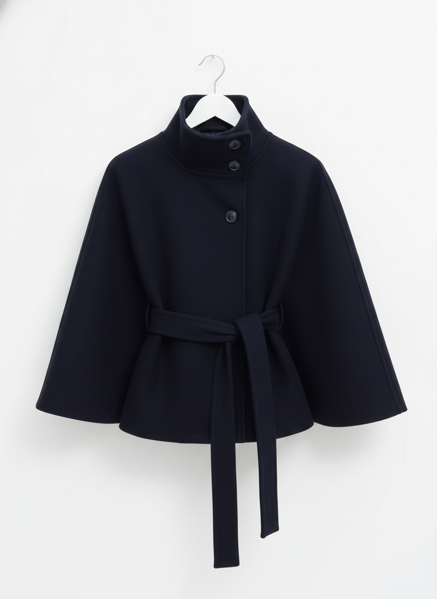 Manteau Femme Chic d’Hiver avec Ceinture