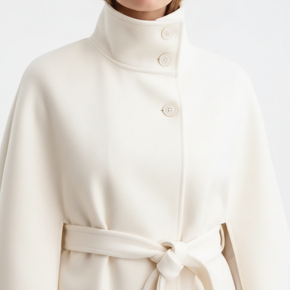 Manteau Femme Chic d’Hiver avec Ceinture