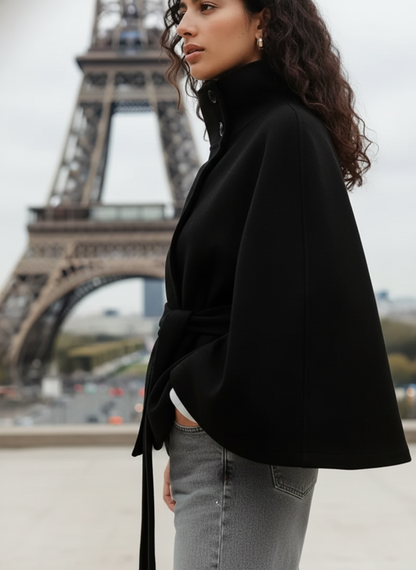 Manteau Femme Chic d’Hiver avec Ceinture